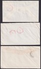 Trinidad   20686  Three Types Return To Sender Cancel covers