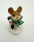 Wee Forest Folk Squire s Little Friend Wff M-342a Christmas 2007 Ap New Box Bag