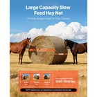 Uimoso Round Bale Hay Net Slow Feeder For Horses  4 92 X 4 92 Ft