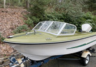 1971 Larson All American 16  Runabout Rebuilt 90hp Johnson V4 Trim Tilt Holsclaw