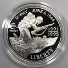 1991-1995 World War Ii Two-coin Proof Set - Silver Dollar   Half W Us Mint Ogp