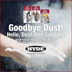 Tools 09165 Dust-free Drywall Vacuum Hand Sander With 6-foot Hose
