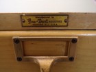 Vtg Brodart 9 Drawer Library Card Catalog Cabinet  Newark Nj  Usa  745