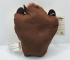 Looney Tunes Tasmanian Devil Taz Bean Bag Head Plush Vintage Play By Play 1997