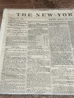 The New York Herald July 16 1857 Antique Vintage Pre-civil War Newspaper