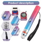6000miles Green Laser Pointer Pen 532nm Star Visible Beam Light Usb Rechargeable