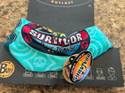 Survivor Buff Pearl Islands Teal Buff On Card With Tags
