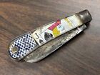 Very Rare Miller Bros Navy Army Wwii Theater Pocket Knife With Sweetheart Grips