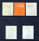 British Guiana 1900-03 Definitive Part Set Sg 233 To Sg 238 Vfu