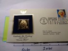 Big Bird Sesame Street 1970-1979  Art Usps 22kt Gold Stamp Very Rare Nice  a