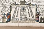 Antique Original 1659 Copper Plate Map  Terra Sancta  Holy Land  N  Visscher