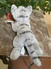 Nwt Russ Yomiko Classics Marlene Grey Striped Tabby Cat Kitten Small 9    Rare Htf