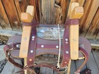 Vintage Wooden Sawbuck Pack Saddle With Rigging