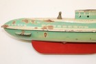 Vintage Wolverine Submarine 1940 s Clockwork Tinplate Toy See Pics
