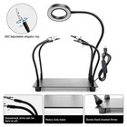 Helping Hands Soldering  Pcb Holder Soldering Station Third Hand Tool With 5x   