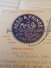 1905 Reed   Prince Mfg Co Billhead Receipt Letter Worcester Ma Shipment Error