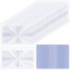 200 Pcs Pocket Magnifier Fresnel Lens  Credit Card Size  Portable For Reading  