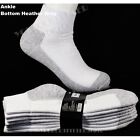 9-11 Women 10-13 10-15 Men Heavy Cotton Socks Lot Sports Crew Anklet Low Cut