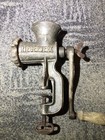 Riegerwerk Vintage Alexanderwerk  5 Meat Grinder Complete Wood Handle Germany