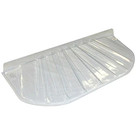 40 In  X 13 In  Circular Plastic Window Well Cover