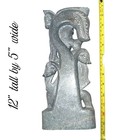 Indian Apsara Dancing Soapstone Sculpture 12    Hand Carved Spiritual Art Statue