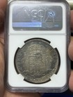 1784 Mexico Mo Fm 8 Reales Silver Coin Spanish Colonial Ngc Au Chopmarked