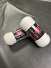 Red Heart Super Saver Soft White Acrylic Yarn 2-pack 7oz For 4 Ply Med Weight