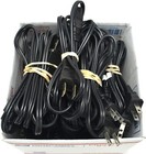 Lot Of 25 Two-prong 6ft Ac Power Cord Cables Nema 1-15p C7