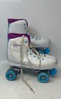 Roller Derby Womens Star 600 White Purple Blue Lace Up Inline Skates Size 8
