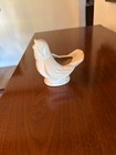 Vintage Mccoy Singing Bird Planter 4 1 2  Matte White 1940 s