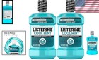 Listerine Cool Mint Antiseptic Mouthwash Pack Of 2 - 1 5l Fresh Breath Defense