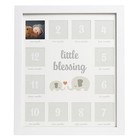  My First Year Photo Frame  Baby Milestone Picture Frame  Newborn Keepsake  