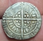 Edward   The Black Prince   Demi-gros Anglo-gallic Medieval Silver Hammered Coin