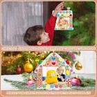 Qyeahkj 36 Packs Christmas Picture Frame Craft Kits For Kids  Diy Christmas C   