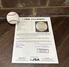 Tony Gwynn  394 94 Signed Autographed Official League Baseball  Jsa Coa Letter