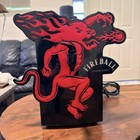 Fireball Whiskey Double Bottle Shot Chiller Refrigerated Beverage Dispenser