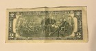 2 Dollar Bill   Reserve Note 1995 Rare Series F Bank Note   Us Currency