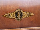 Antique Vintage Singer 128 La Vencedora Hand Crank Sewing Machine Bentwood Case