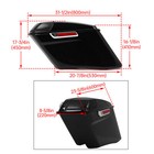 For 93-13 Harley Touring Cvo 4  Stretched Hard Saddlebags With 5x7 Speaker Lids