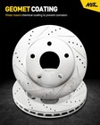 5-lug 10 86   Front Brake Rotors   Ceramic Front Brake Pads Kit For Chevy Hhr