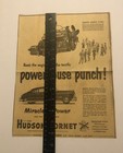 Vintage 1940   s Hudson Car Automobile Newspaper Ad 0c26