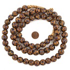 Rare Spherical Matching Antique Venetian Millefiori Trade Beads 15mm Ghana Round