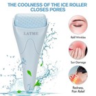 Latme Ice Roller For Face Eyes womens Gifts face Massager Smoggy Blue