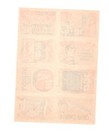 Matchbox Labels Vintage Full Line Uncut Czechoslovakia 1960 s