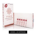 Bishop Da Vinci Pmu Curved Magnum Shader Cartridges Medium Taper - 2 Pack