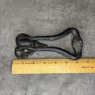 Vintage Antique Door Knocker Medieval Gothic Wrought Iron  6 5   