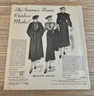 Fifth Avenue Modes Catalog The Magazine Of Fashion Fall 1934 Betty Wales Design