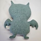 Vintage Uglydoll Classic Blue Ice Bat Plush Toy 2004 Ugly Doll