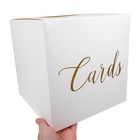  Wedding Card Box Bride Bridegroom Reception Decorations Greeting Keeper