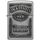 Zippo Jack Daniel s Label Pewter Emblem Pocket Lighter